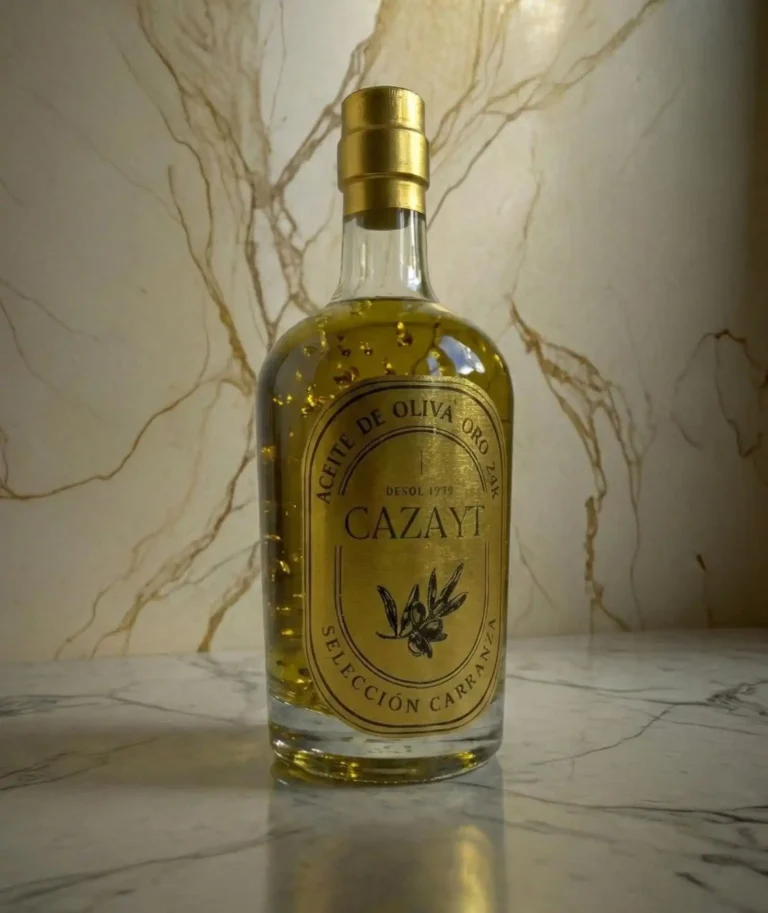Cazayt: La Innovación del Aceite de Oliva con Oro Comestible