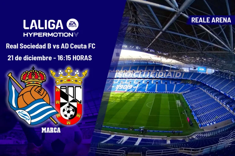 La AD Ceuta se Enfrenta a la Real Sociedad B: Un Partido Clave en la Temporada