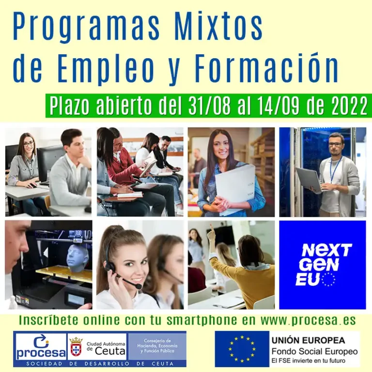 Nuevas Iniciativas de Empleo y Formación en Ceuta: Impulso a la Innovación y la Inclusión