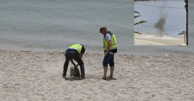 Hallazgo de artefacto explosivo en la playa de la Ribera de Ceuta: qué pasó y por qué es grave