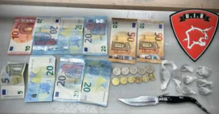 Menudeo de drogas en Ceuta: detención en Avenida de África con droga, dinero fraccionado y navaja